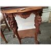 Image 2 : Carved Gargoyl Half Moon Hall Table