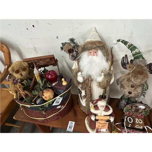 Santa/Holiday Figural Décor