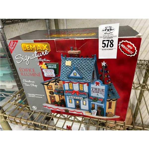 Lemax Christmas Trim Shop