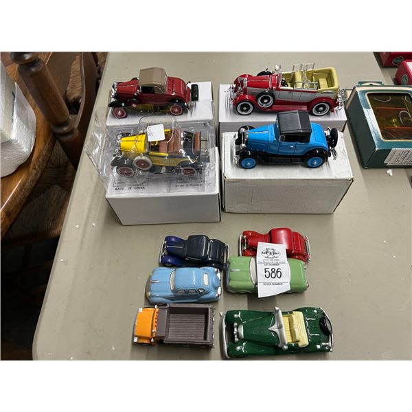 10-Die Cast Collector Cars - 10 X $