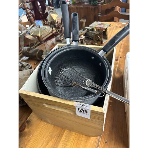 Rocking Bin w/Cookware