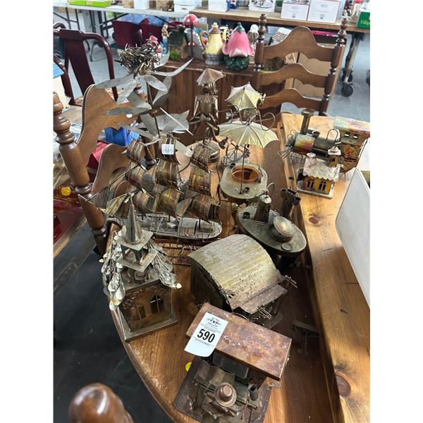 Asst. Copper Décor Items