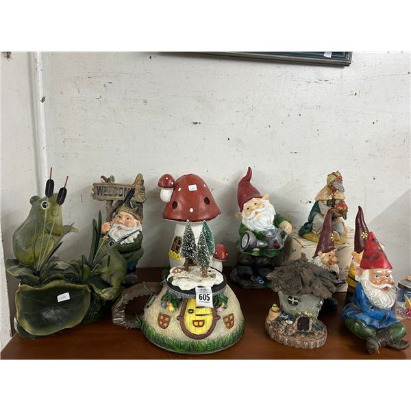 Gnomes/Frogs/Garden Houses - ALL