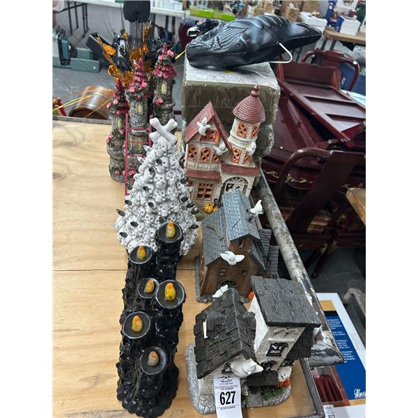 Halloween Collector Houses 3, Candles, Décor