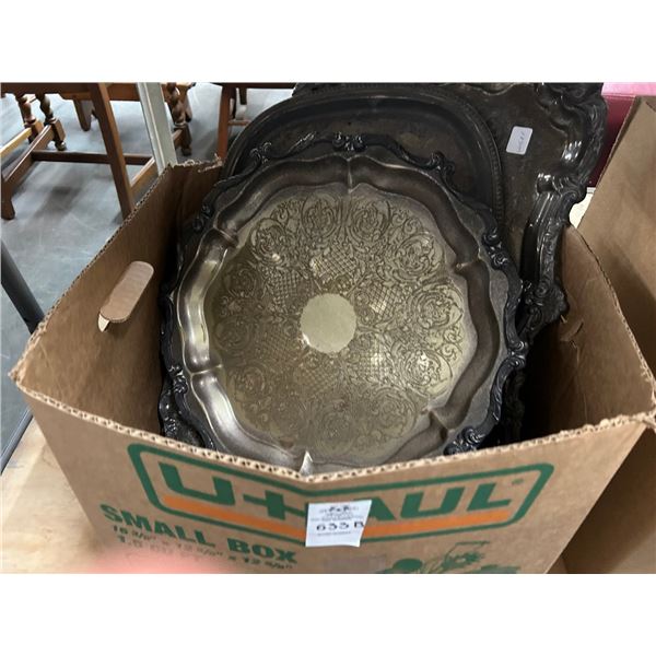 Silverplate Serving Trays