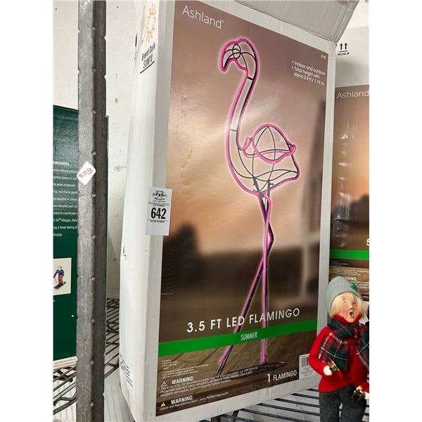 3.5'  LED Flamingo Décor