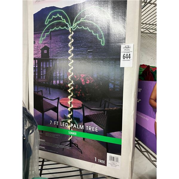 LED  7' Palm Tree Décor