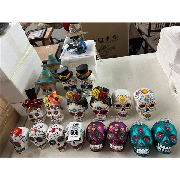 Day Of The Dead Skulls - 19