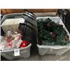 Image 1 : Lidded Bins 2 w/Christmas Décor
