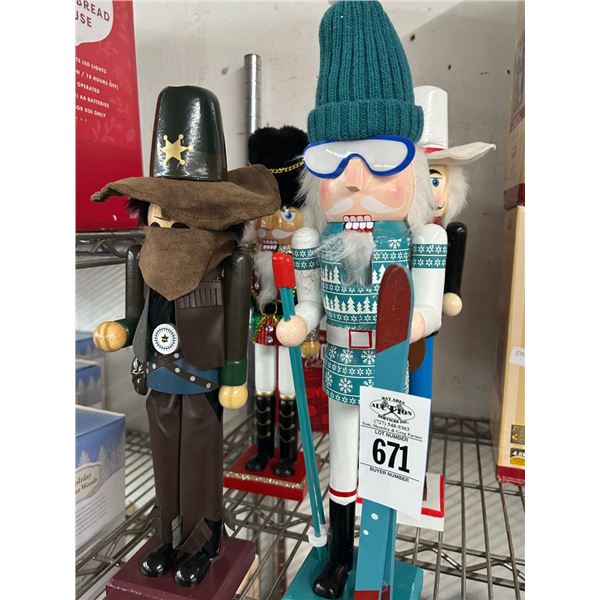 5-  15" Nutcrackers - 5 X $
