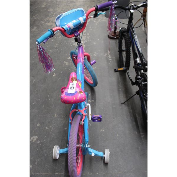 Kent Sweetness Girl's Training Wheel BMX Bike