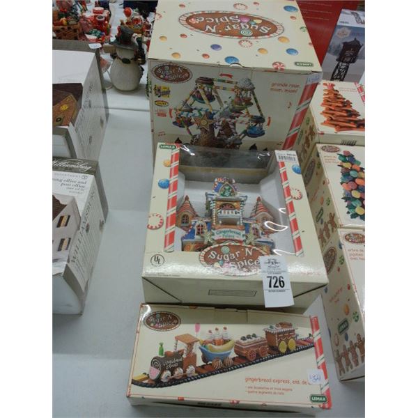 3-Lemax Sugar/Spice Set - 3 X $