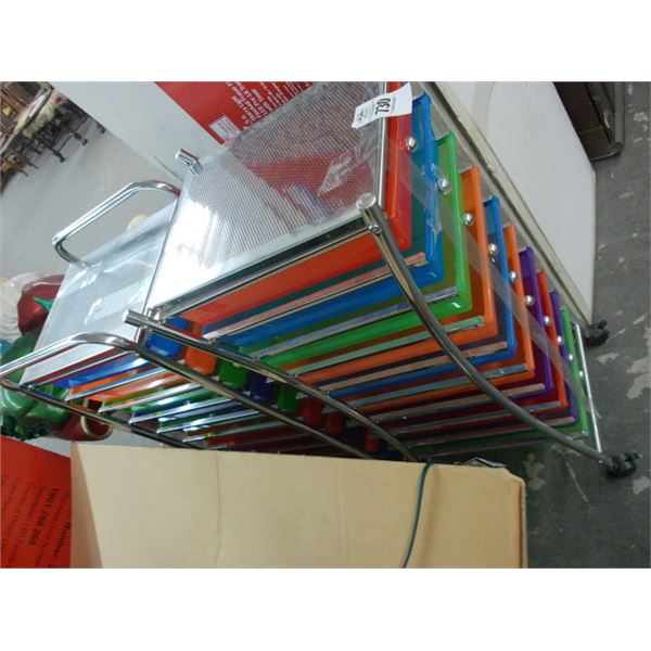 10 Drawer Storage Carts - Pair