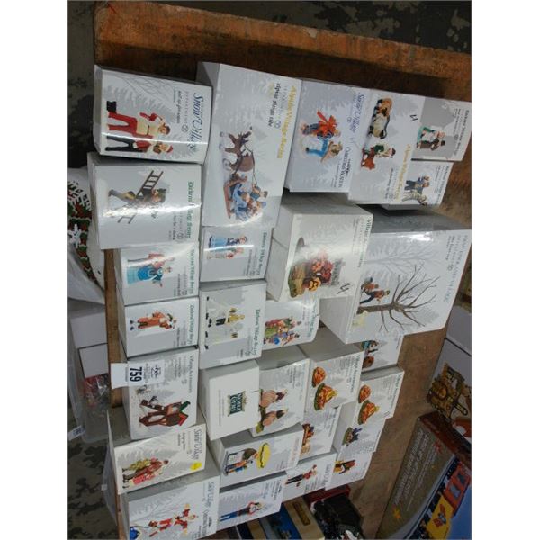 28-Dept. 56 Figurines - 28 X $