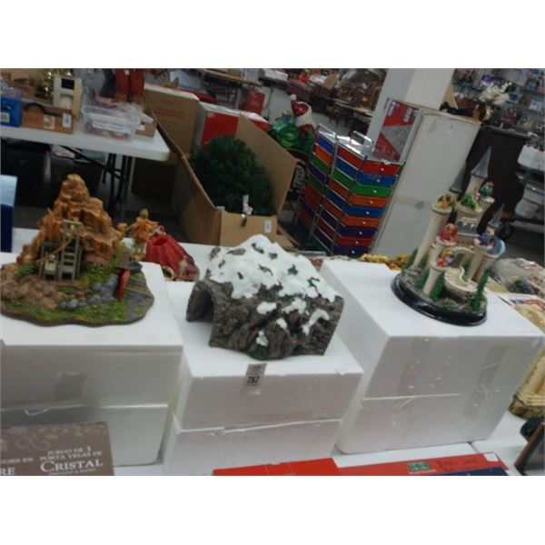 3-Hawthorn Train Tunnel, Castle, Other - 3 X $