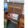 Image 1 : Antique Tiger Oak Drop Front Desk