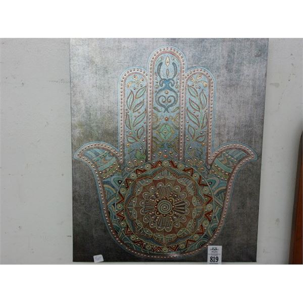 Unframed Oil On Canvas Wall Art