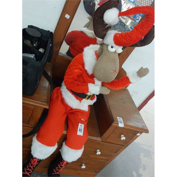 Christmas Moose Décor