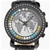 New Techno Com Diamond Bezel Mens Watch Retail $2,795 (WAT-122)