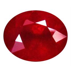 5.70ct.Glowing Natural Top Blood Red Ruby Beauty (GEM-18697)
