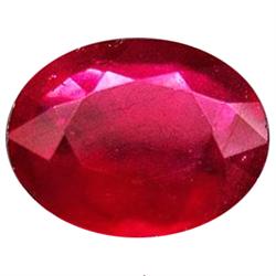 3.63ct Elegant Oval Top Blood Red Ruby Madagascar Natural (GEM-17713)