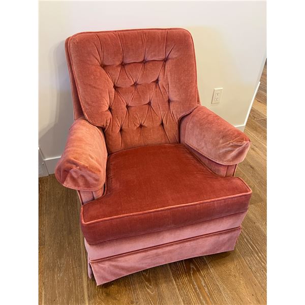 Vintage Pink Armchair