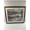Image 1 : "Winter Road Near Stony Plain" Painting