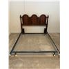 Image 1 : Romeo Oak Queen Headboard & Bed Frame