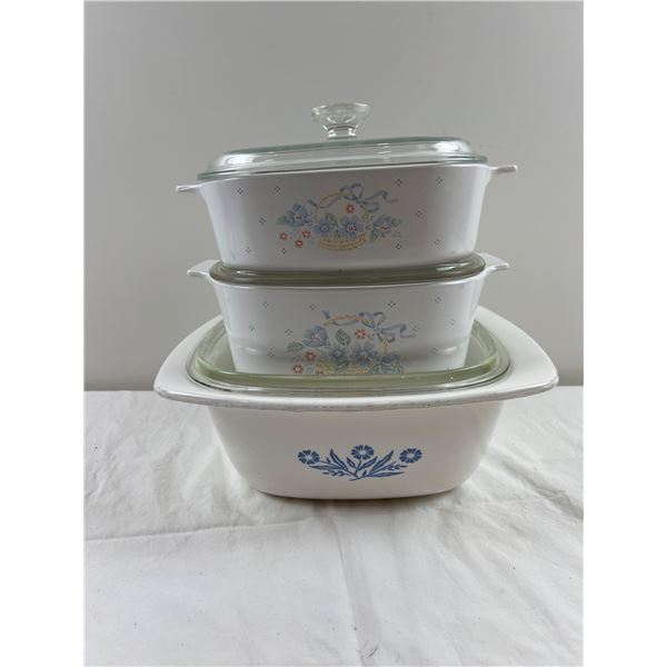 Corning Ware Baking Dishes