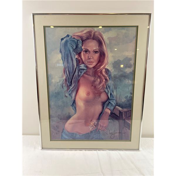 Vintage Leo Jausen Lithograph Print