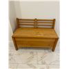 Image 1 : Wooden Hall Storage Bench