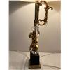 Image 2 : Italian Marble Cherub Table Lamps