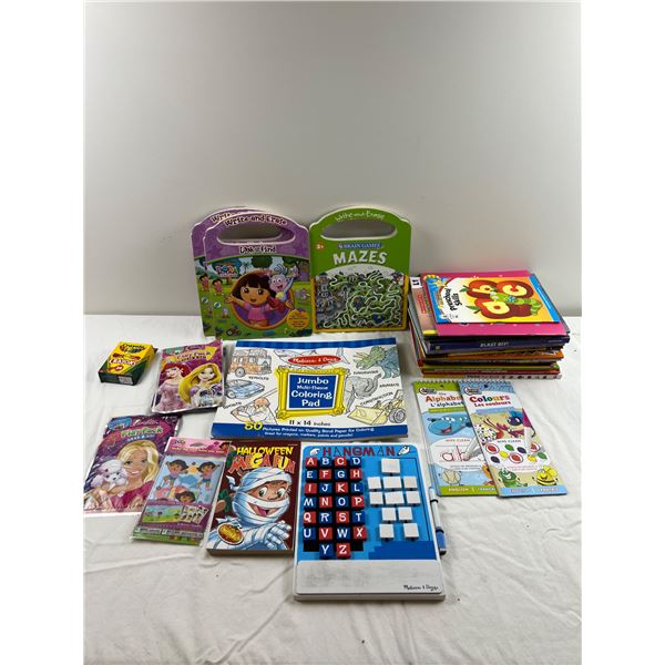 Colouring & Learning Books