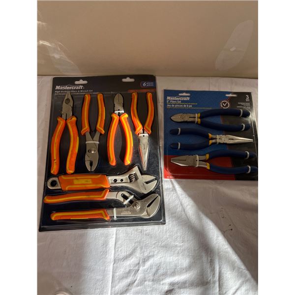 Mastercraft Plier and Wrench Sets