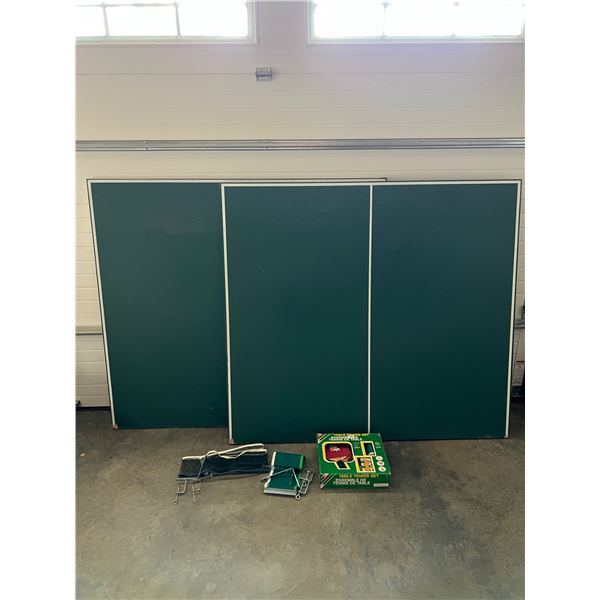 Ping Pong Table & Accessories