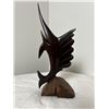Image 1 : Wooden Swordfish Carving