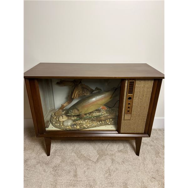 Refurbished Aquatic Television Cabinet