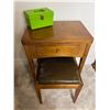 Image 1 : Sewing Machine & Table