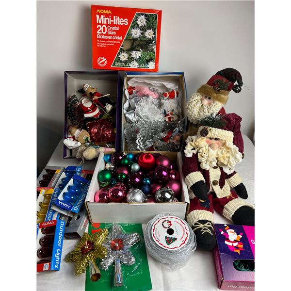 Christmas Lights, Ornaments & Decor