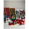 Image 1 : Variety of Glass & Plastic Christmas Ornaments