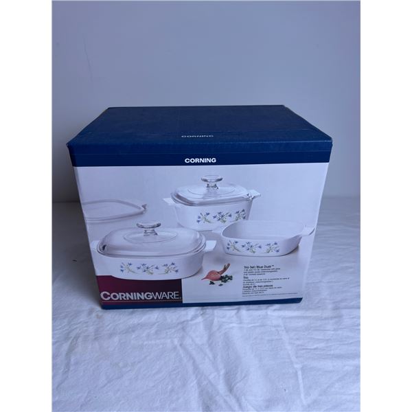 Corningware "Blue Dusk" Trio Set