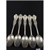 Image 2 : Nice Lot of 9 Silver Plated Souvenir Spoons