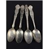 Image 5 : Nice Lot of 9 Silver Plated Souvenir Spoons