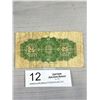 Image 2 : 1923 Dominion of Canada 25 Cent Bank Note Shin Plaster
