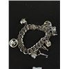 Image 3 : Very Nice Sterling Silver Charm Bracelet w/ Charms Some Charms are Not Silver