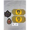 Image 1 : Nice Lot of Vintage Military Badges CD Arm Bands
