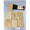 Image 1 : Lot of WW2 Sea Forth Highlanders of Canada Pay Books and ID Wallet