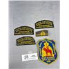 Image 2 : 10 Vintage RCMP Cloth Badges