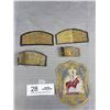 Image 3 : 10 Vintage RCMP Cloth Badges