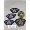Image 4 : 10 Vintage RCMP Cloth Badges